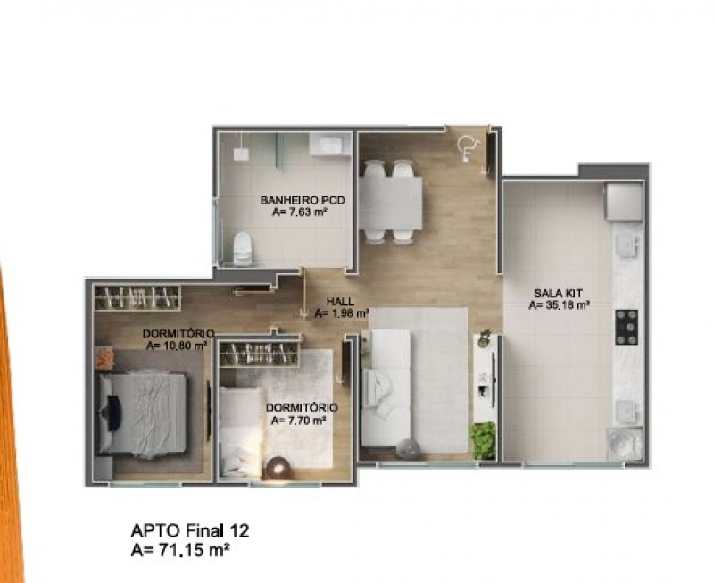 Apartamento Torres de Venezia