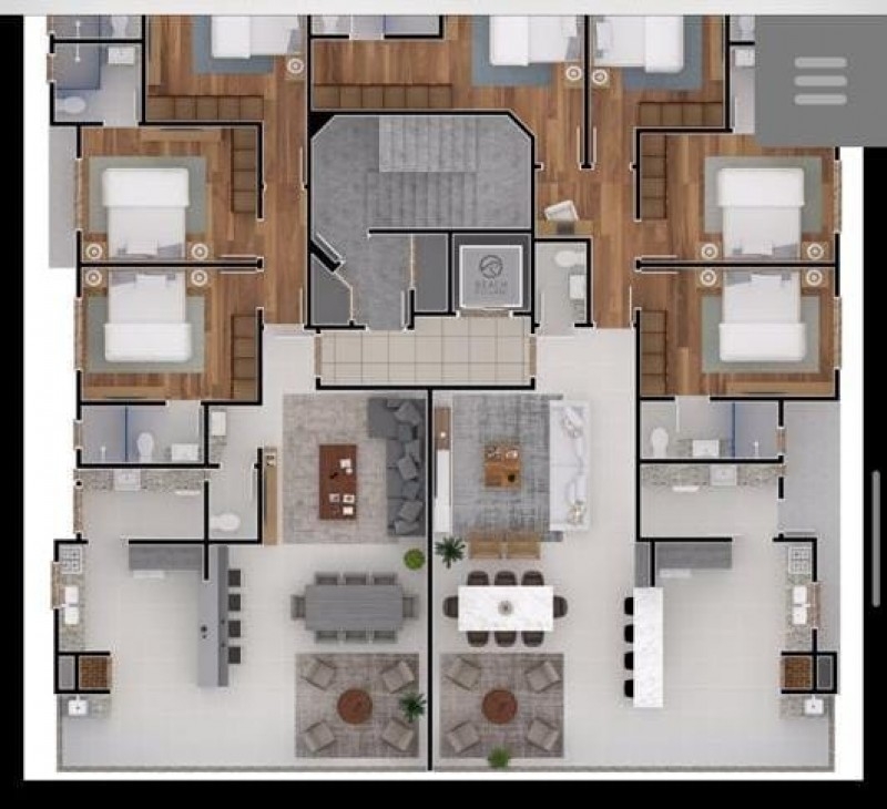 Apartamento em Meia Praia
